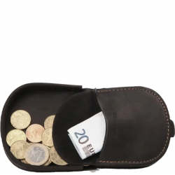 Grand porte monnaie fer à cheval Baroudeur - Ateliers Fourès 