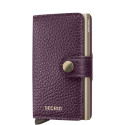 Porte-cartes Anti Piratage Miniwallet Pebble - SECRID